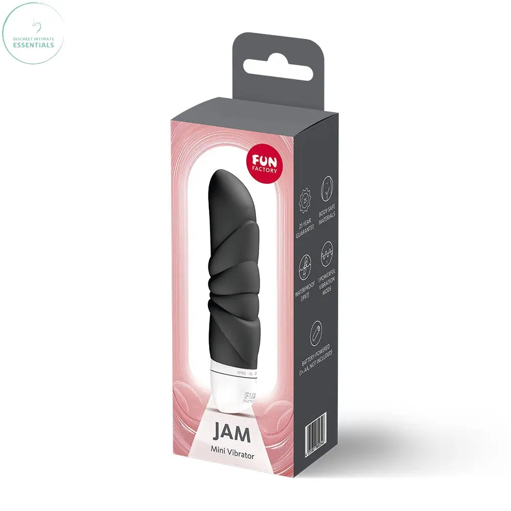 Affordable quality Fun Factory JAM  -  12.2 cm Vibrator  from Fun Factory by Discreet Intimate Essentials with Discreet Delivery 