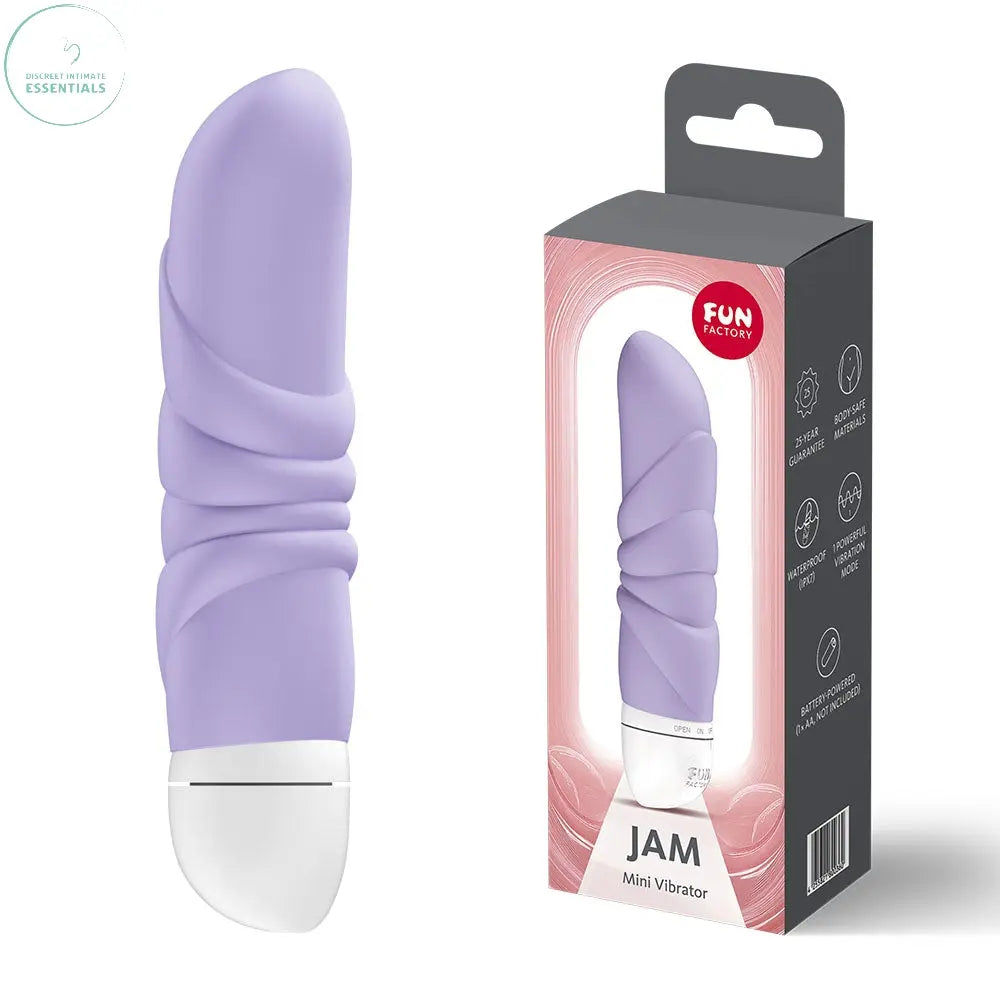 Affordable quality Fun Factory JAM  -  12.2 cm Vibrator  from Fun Factory by Discreet Intimate Essentials with Discreet Delivery 