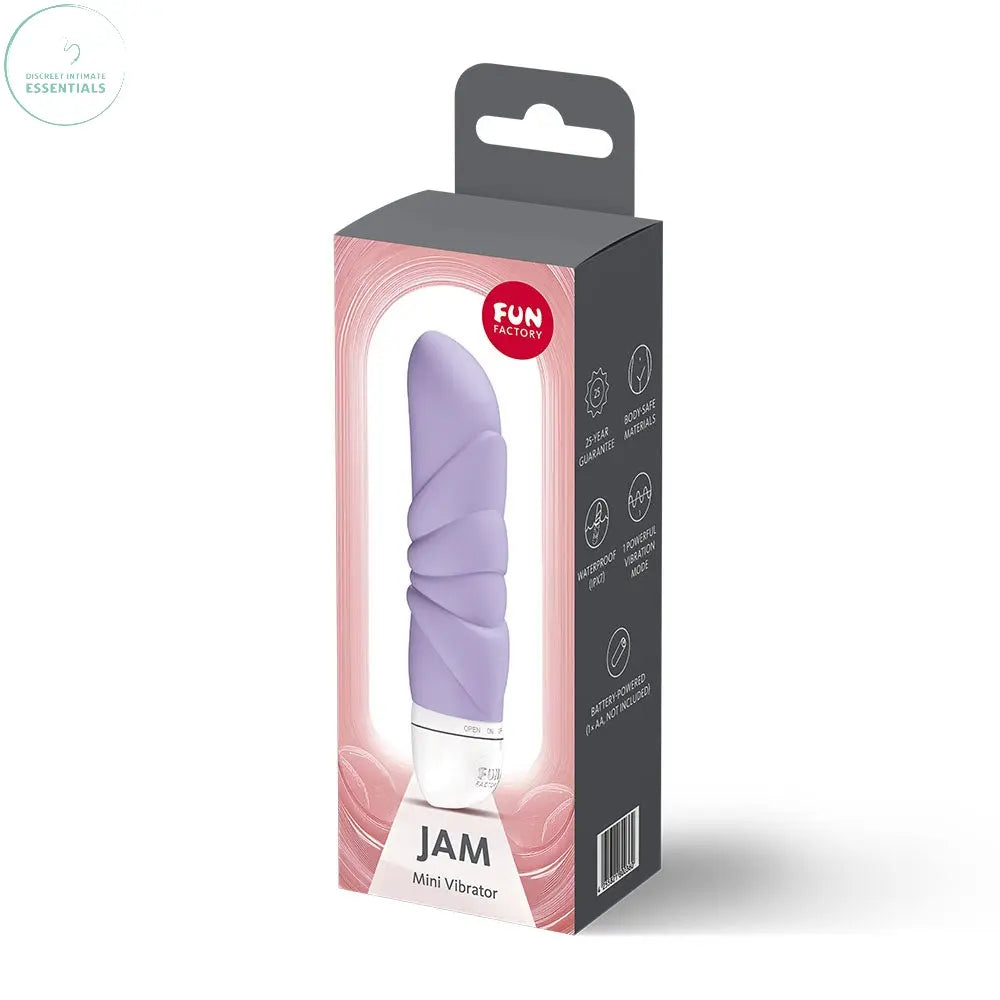 Affordable quality Fun Factory JAM  -  12.2 cm Vibrator  from Fun Factory by Discreet Intimate Essentials with Discreet Delivery 