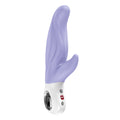 Fun Factory LADY BI - 21.8 cm USB-C Rechargeable Vibrator in purple, designed for dual A-spot and clitoral stimulation.