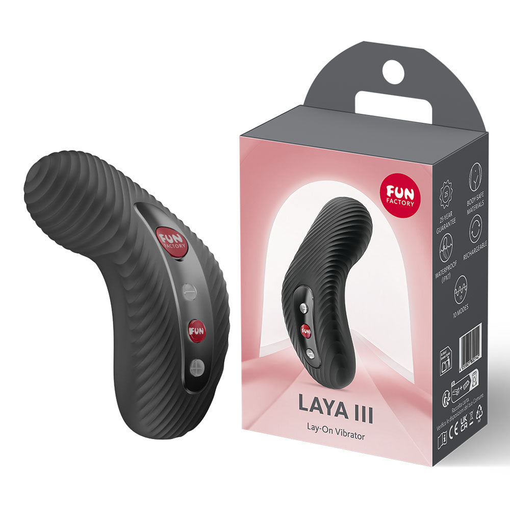 Fun Factory LAYA III - USB-C Rechargeable Stimulator in a sleek design, perfect for intimate essentials for her.