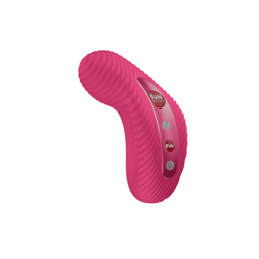 Fun Factory LAYA III Raspberry - Raspberry USB-C Rechargeable Stimulator for intimate essentials for her.