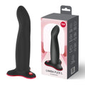Fun Factory LIMBA FLEX L - 17.8 cm Dildo in black, featuring a flexible design for versatile intimate play.