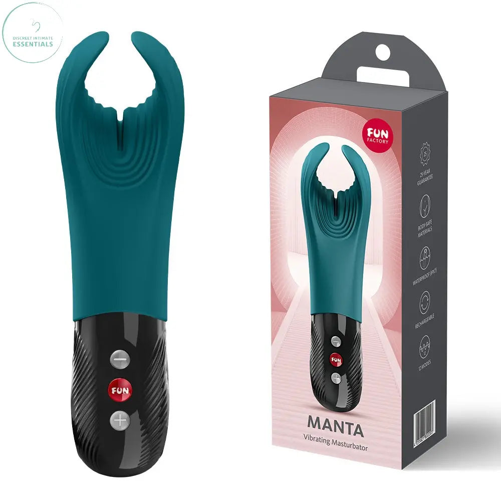 Affordable quality Fun Factory MANTA Bottle  - Bottle  USB-C Rechargeable Unisex Vibrator  from Fun Factory by Discreet Intimate Essentials with Discreet Delivery 