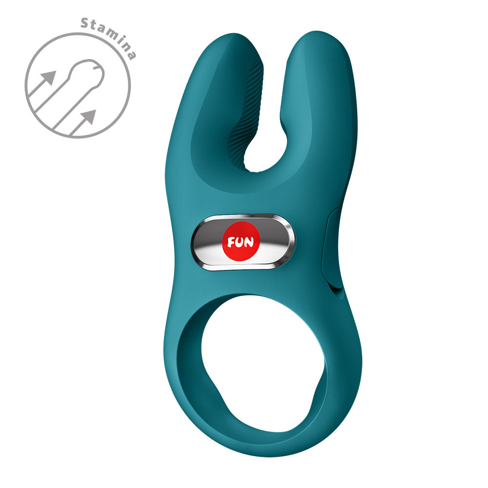 Fun Factory NOS PRO Bottle  - Bottle  USB-C Rechargeable Vibrating Cock Ring designed for enhanced pleasure and stimulation.