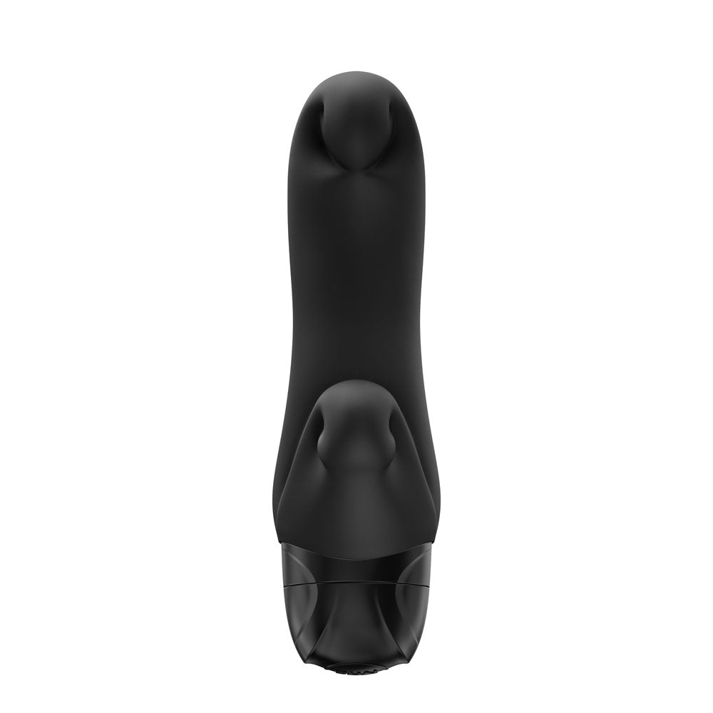 Fun Factory OCEAN - 14.5 cm Vibrator in sleek black, designed for maximum pleasure with ergonomic curves.