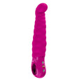Fun Factory PATCHY PAUL Magenta - Magenta 23 cm USB-C Rechargeable Vibrator, a vibrant and textured intimate essential.