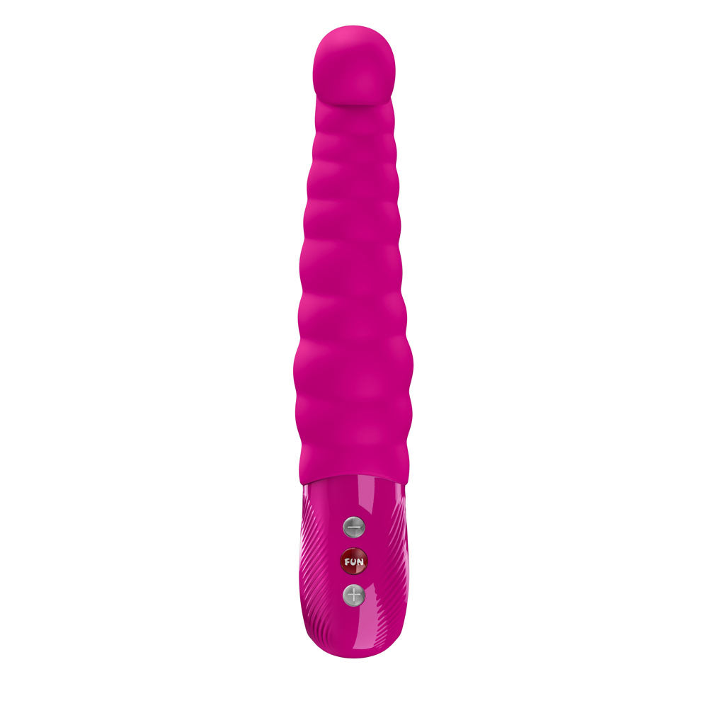 Fun Factory PATCHY PAUL Magenta - Magenta 23 cm USB-C Rechargeable Vibrator for intimate essentials for her.