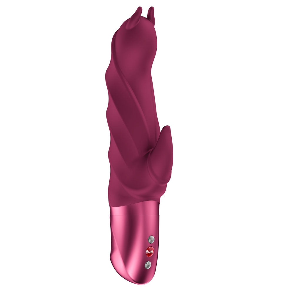 Fun Factory DARLING DEVIL Wine  - Wine 20 cm Vibrator for intimate essentials for her and pleasure.