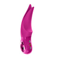 Fun Factory VOLTA Magenta - Magenta USB-C Rechargeable Vibrator side view showcasing its unique design and buttons.