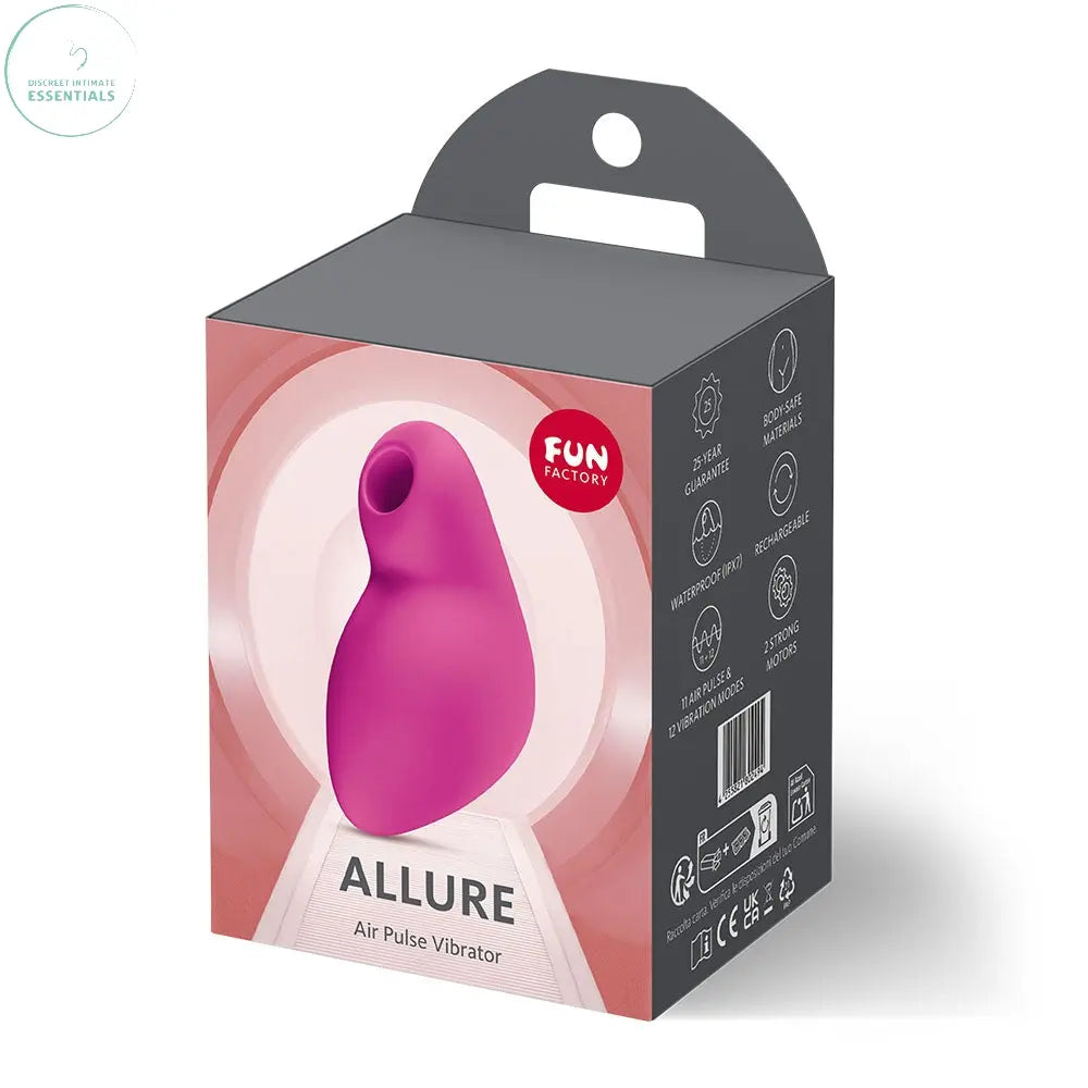 Fun Factory ALLURE Magenta - Magenta USB Rechargeable Air Pulse Stimulator Fun Factory