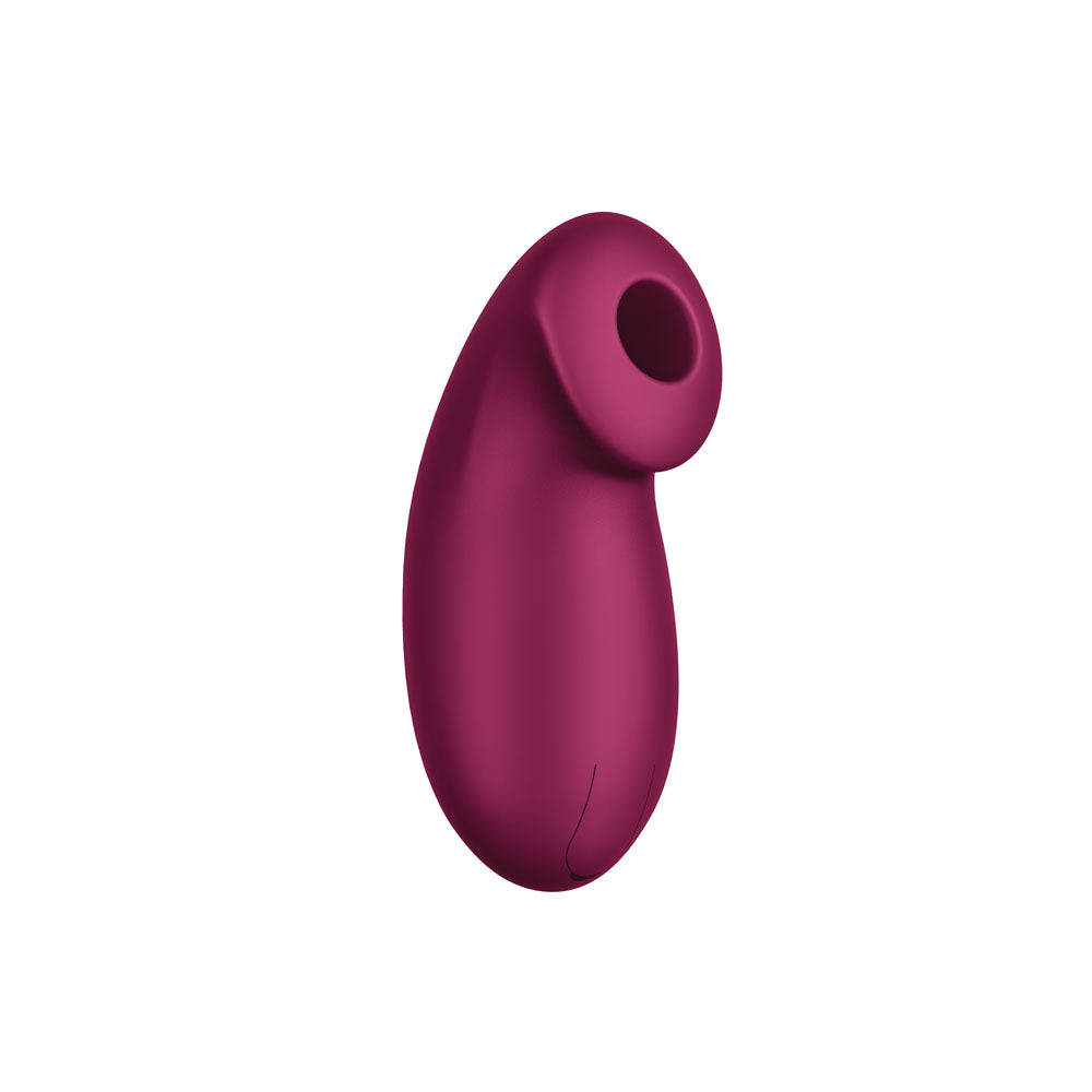 Fun Factory DESIRE Wine  - Wine  USB Rechargeable Air Pulse Stimulator for touch-free pleasure.