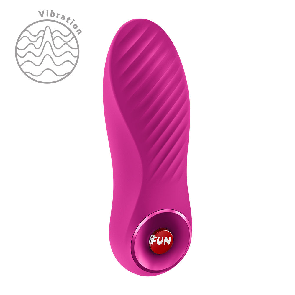 Fun Factory BIJOU Magenta - Magenta USB-C Rechargeable Stimulator, a compact bullet vibrator with intense vibrations.