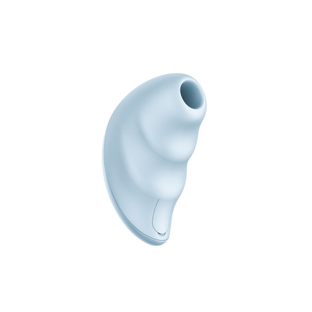 Fun Factory INTENSE Sky  - Sky  USB Rechargeable Air Pulse Stimulator in soft blue silicone design.