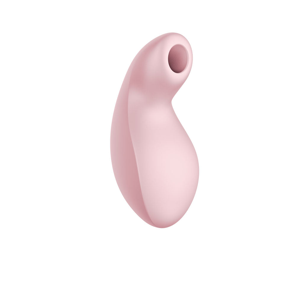 Fun Factory LUNA Soft  - Soft  USB-C Rechargeable Air Pulsation Clitoral Stimulator in soft pink color.