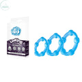 Affordable quality Lasting Love Ring 3 Piece Set -  -  Beaded Cock Rings - Set of 3 Sizes  from Excellent Power by Discreet Intimate Essentials with Discreet Delivery 