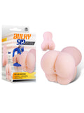 Bulky Sip -  Mini Doggy-Style Stroker life-like masturbator with realistic design and packaging display.