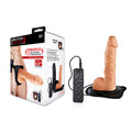 Erection Assistant 2 Vibrating Hollow Strap-On - 24 cm Vibrating Hollow Strap-On with powerful 10 rhythms and adjustable straps.