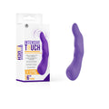 Intensive Touch -  -  15 cm USB Rechargeable Vibrator in purple with packaging showcasing 10 dynamic rhythms.