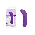 Cozy Pointer -  -  12.7 cm USB Rechargeable Curved Mini Vibrator in packaging, featuring a soft silicone design.