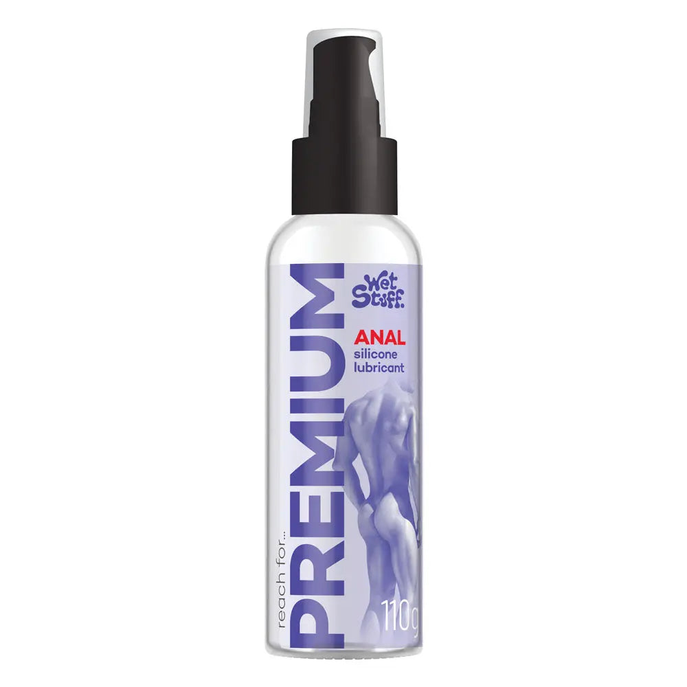 Wet Stuff Premium - 110g - Silicone Lubricant - 110 gram Bottle Wet Stuff Discreet Intimate Essentials.