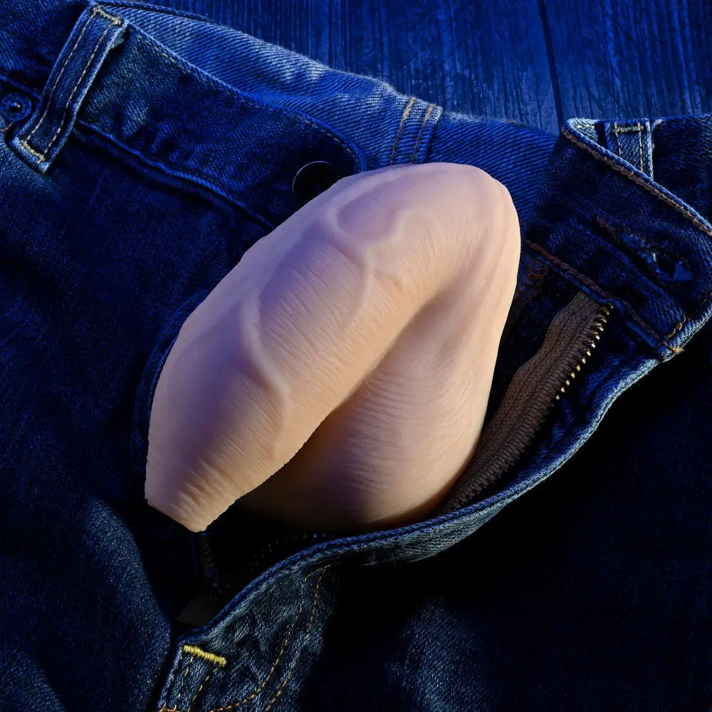 Gender X THE UNCIRCUMCISED PACKER - Light -  11.5 cm Packer Gender X Discreet Intimate Essentials.