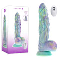 Gender X MONSTER'S BALL - USB Rechargeable Vibrating and Thrusting Fantasy Dildo with Wireless Remote Gender X