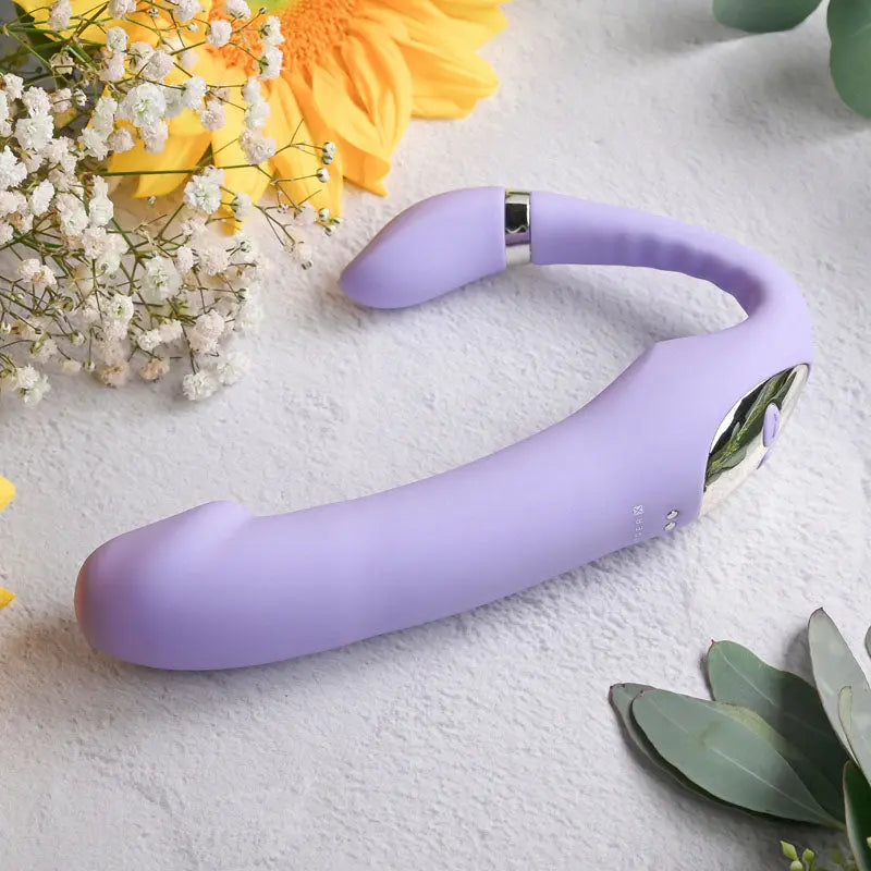 Gender X ORGASMIC ORCHID - Lilac 19 cm USB Rechargeable Strapless-Strap-On Gender X Discreet Intimate Essentials.