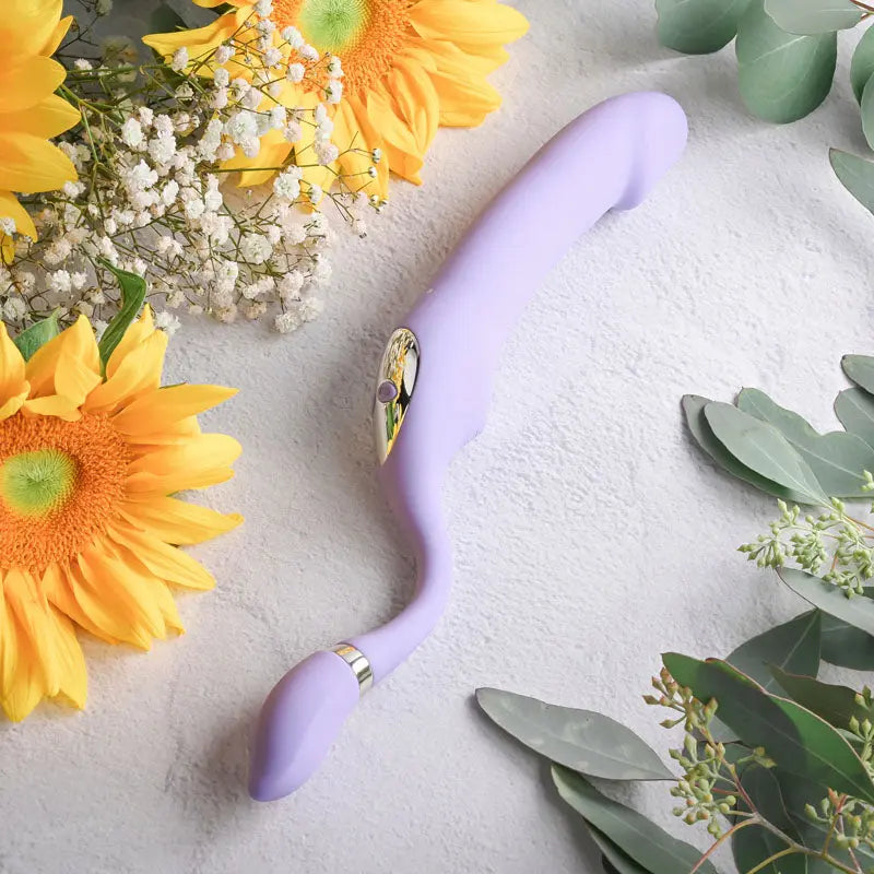 Gender X ORGASMIC ORCHID - Lilac 19 cm USB Rechargeable Strapless-Strap-On Gender X Discreet Intimate Essentials.