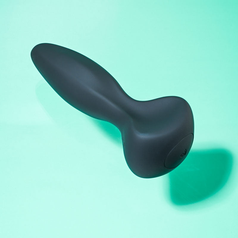 Gender X HIP TO BE SQUARE - silicone vibrator on a mint background, ideal intimate essentials for her.