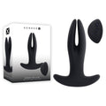 Gender X SPREAD THE LOVE -  USB Rechargeable Stretching Anal Plug with Wireless Remote with packaging and remote control.