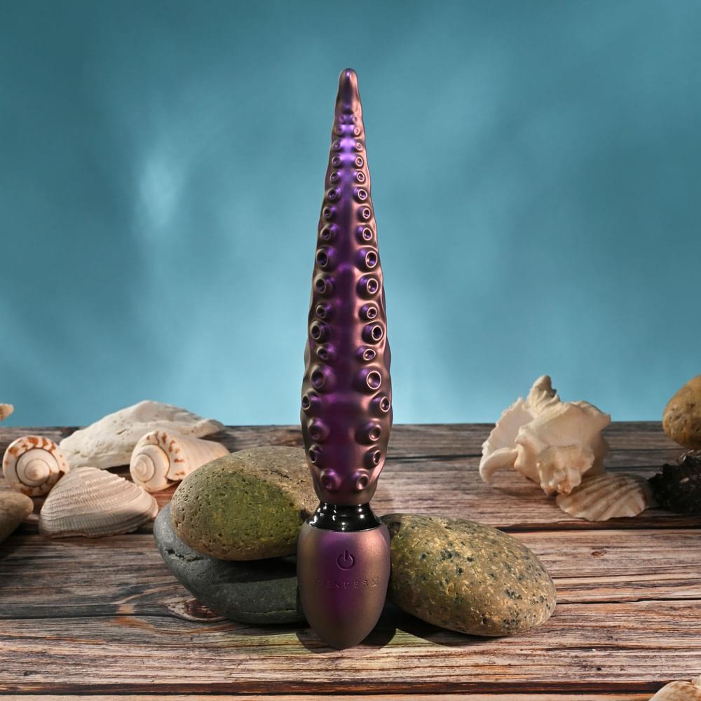 Gender X INTO THE DEEP -  21.7 cm USB Rechargeable Tentacle Fantasy Massage Wand Gender X Discreet Intimate Essentials.