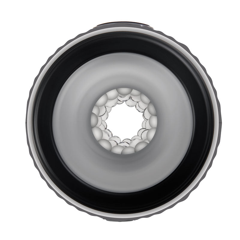 Gender X BARREL OF FUN - USB Rechargeable Stroker showcasing double-sided entries and soft feelers.