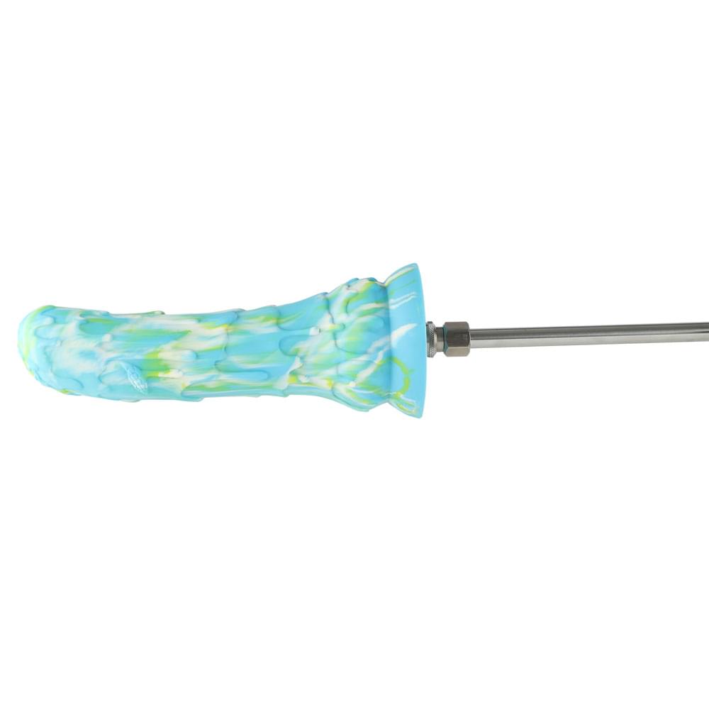 HiSmith Melting Snow Dildo with Kliclok -  23.9 cm Dildo with Kliclok Machine Attachment
