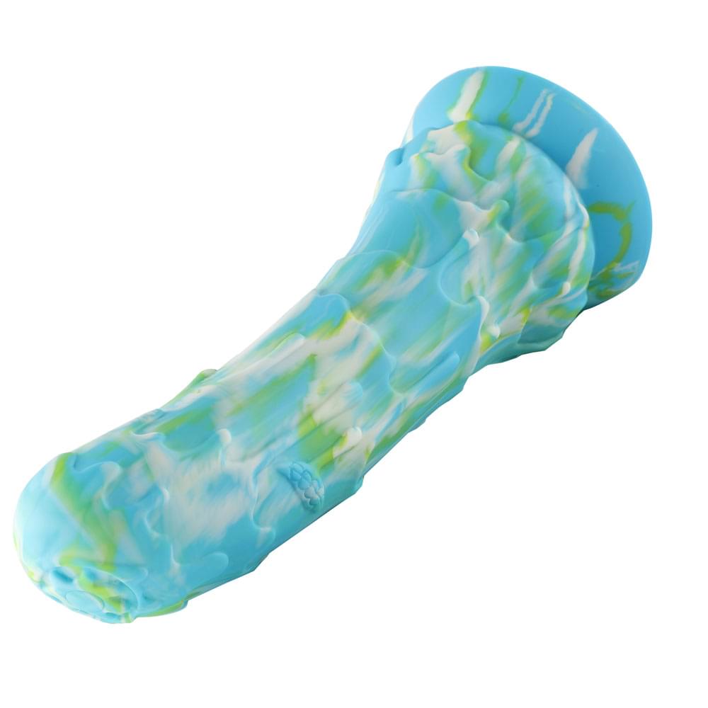 HiSmith Melting Snow Dildo with Kliclok -  23.9 cm Dildo with Kliclok Machine Attachment