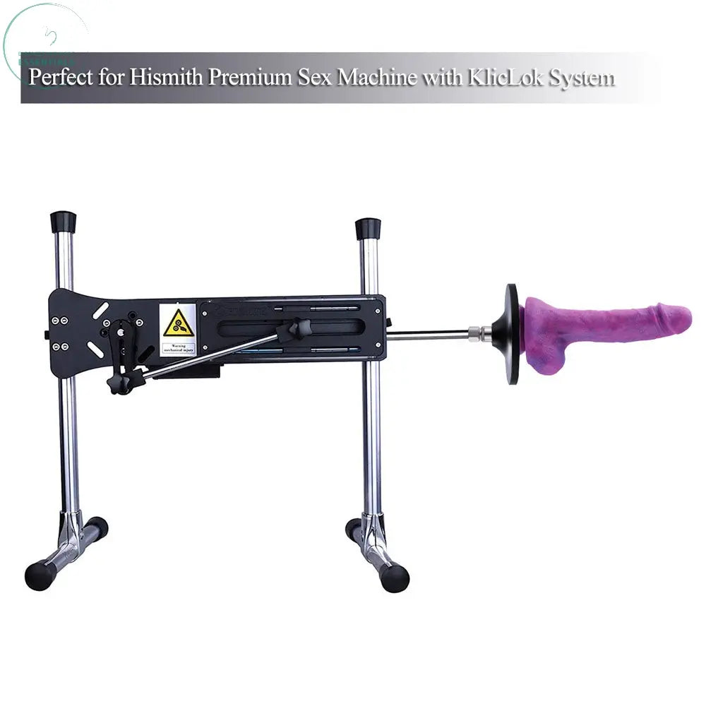 Hismith 3.5 Inch Suction Cup Dildo Adapter - Universal Dildo with Suction Base KlicLok Adapter for Hismith Sex Machines Hismith