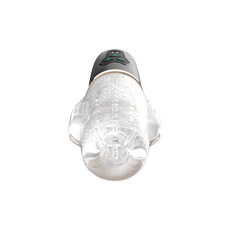 Adam & Eve Adam's Gawk Gawk 2.0 -  USB Rechargeable Rotating & Vibrating Masturbator