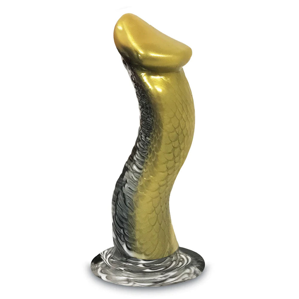 Alien Nation - Venomus - Gold 22.9 cm Snake Fantasy Dong, a unique and imaginative intimate essential.