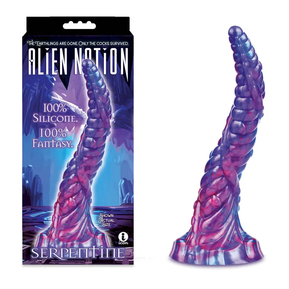 Alien Nation - Serpentine -  30 cm Fantasy Dong Icon Brands Discreet Intimate Essentials.