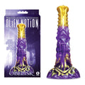 Alien Nation - Obelisk - /Gold 22.2 cm Fantasy Dong in purple and gold packaging, a unique adult toy for intimate essentials.
