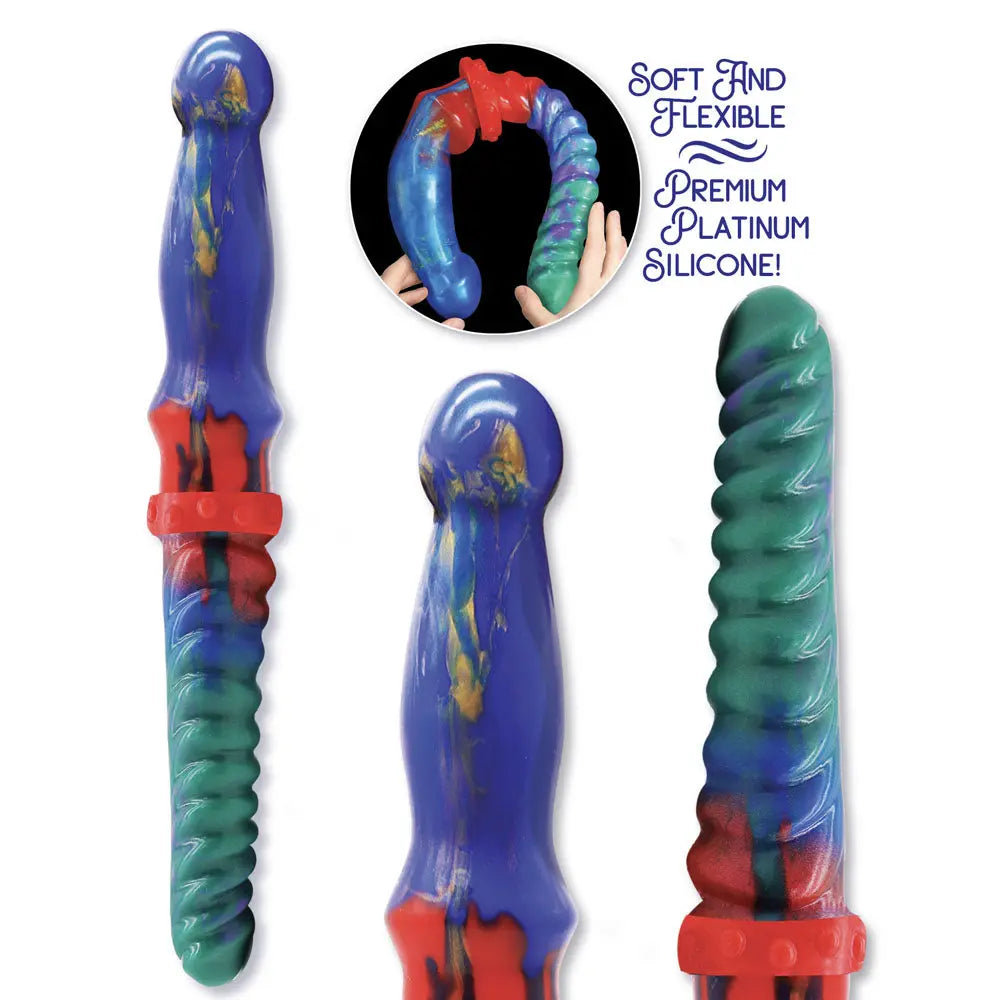 Alien Nation - Double Demon -  35 cm Fantasy Double Dildo Icon Brands Discreet Intimate Essentials.