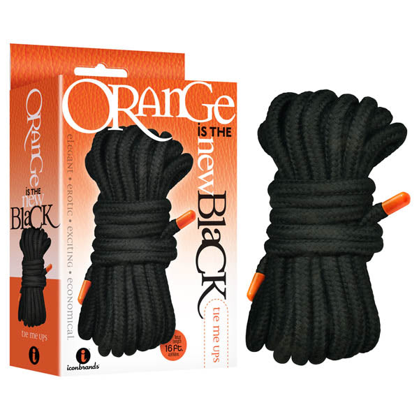 Orange Is The New  - Tie Me Ups -  Bondage Rope - 5 m Length in packaging, perfect for BDSM and intimate essentials.
