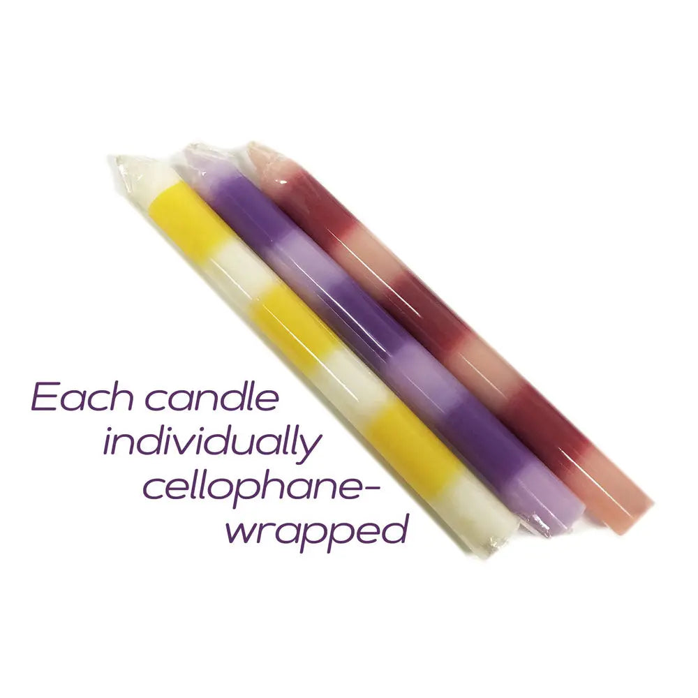 The 9's Make Me Melt Drip Candle 3-Pk - Pastellines - Pastel  Drip Candles - 3 Pack Icon Brands Discreet Intimate Essentials.