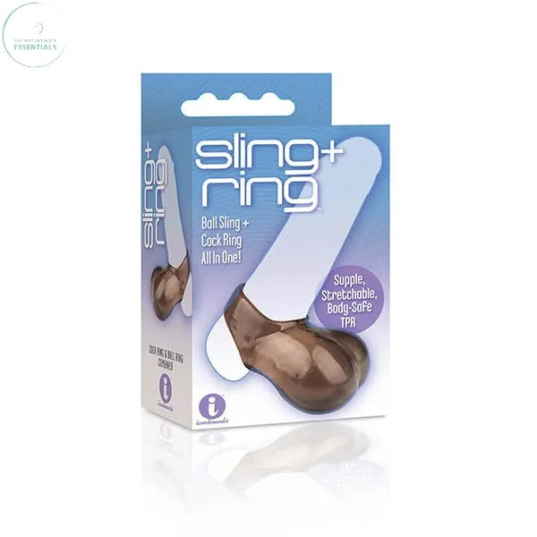 Affordable quality The 9's Sling and Ring -  Cock & Balls Ring  from Icon Brands by Discreet Intimate Essentials with Discreet Delivery 