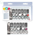 Affordable quality Try-Curious Cock Ring & Sleeve Set - Clear - 15 Piece Set  from Icon Brands by Discreet Intimate Essentials with Discreet Delivery 