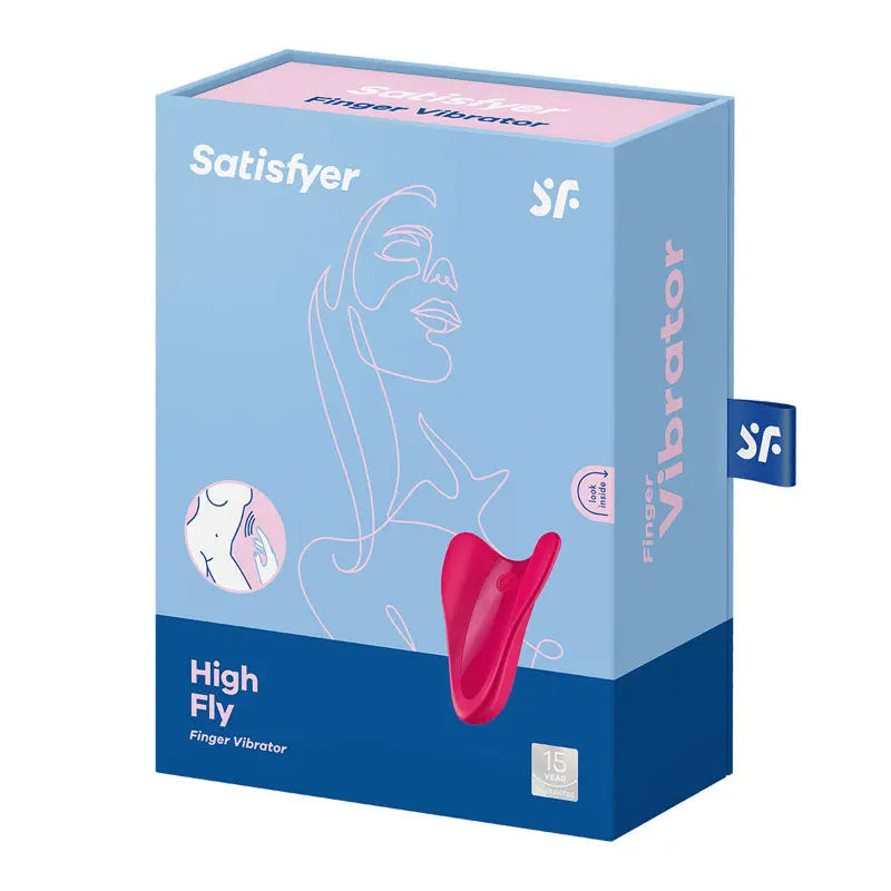 Satisfyer High Fly -  USB Rechargeable Finger Stimulator Satisfyer Discreet Intimate Essentials.
