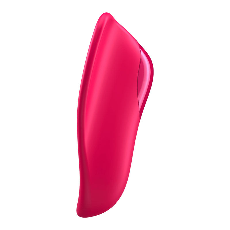 Satisfyer High Fly -  USB Rechargeable Finger Stimulator in vibrant pink, designed for intimate pleasures and sensations.
