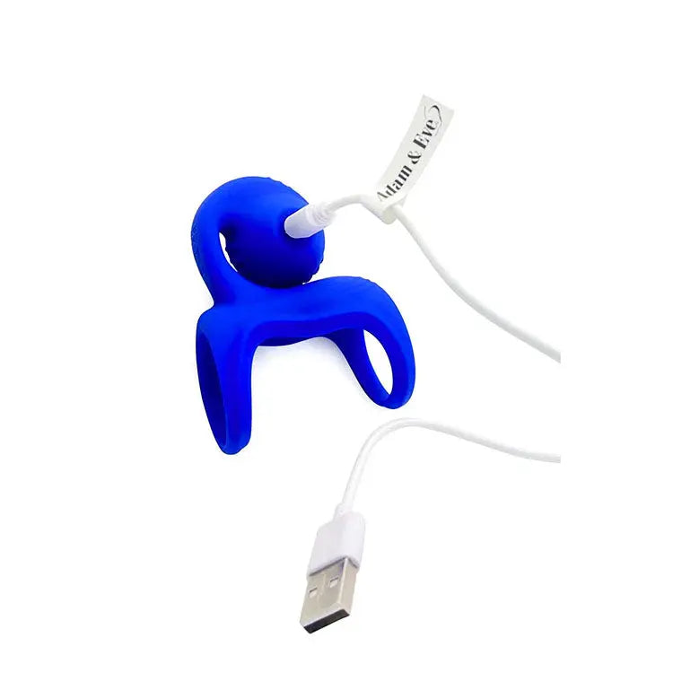 Adam & Eve ROCKIN & ROLLIN SNAIL -  USB Rechargeable Vibrating Couples Cage Adam & Eve Discreet Intimate Essentials.