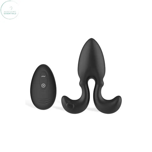 Affordable quality Adam & Eve OMEGA Vibrating Plug -  10 cm USB Rechargeable Vibrating Butt Plug with Remote  from Adam & Eve by Discreet Intimate Essentials with Discreet Delivery 