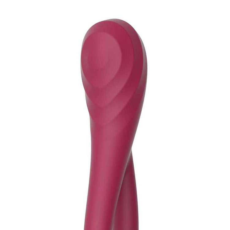 Adam & Eve INFINITY -  USB Rechargeable Bendable Vibrator close-up showing its ergonomic design and texture.